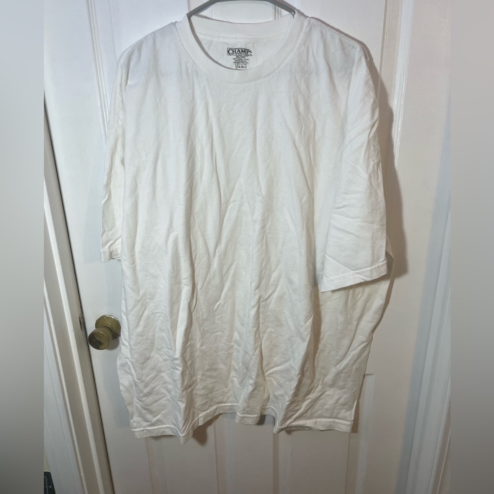 Champs White Short Sleeve Tee